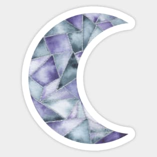 Crystal moon Sticker